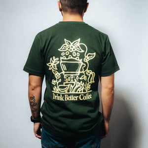 
                  
                    Load image into Gallery viewer, The Green Tee:  Drink Subtext - Heavyweight
                  
                