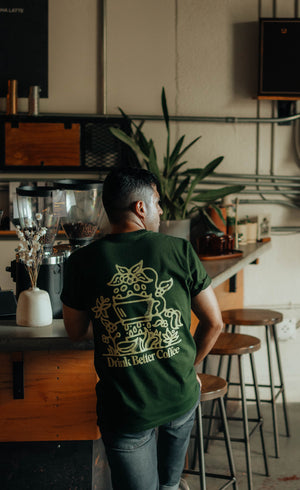 
                  
                    Load image into Gallery viewer, The Green Tee:  Drink Subtext - Heavyweight
                  
                